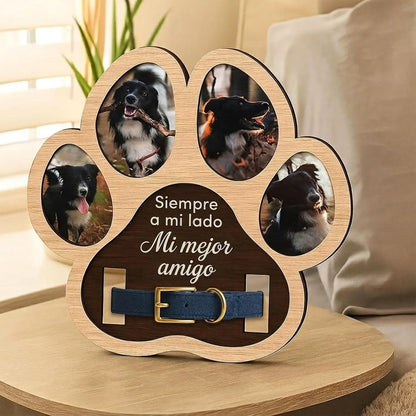 Cuatro Huellas – Marco Pata para 4 Fotos de tu Perro